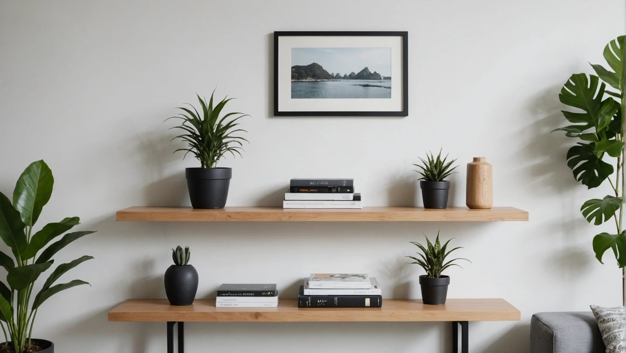Une étagère murale facile à construire pour donner du style à votre intérieur